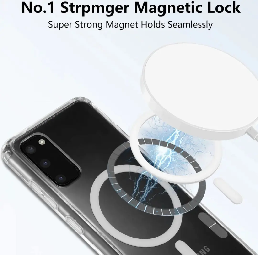 Selected Hoesje Samsung Galaxy S20 MagSafe Transparant