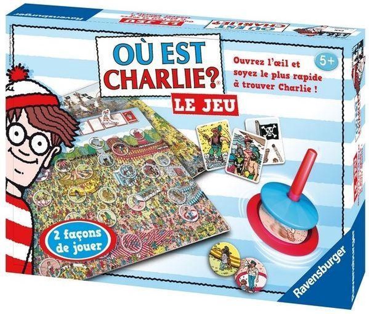 Ravensburger – 26569 – Gesellschaftsspiel – Wo ist Charlie?