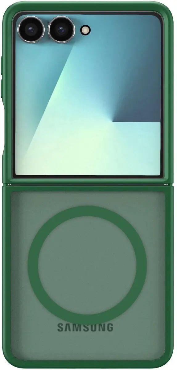 Selected Hoesje Samsung Galaxy Z Flip 7 MagSafe Groen