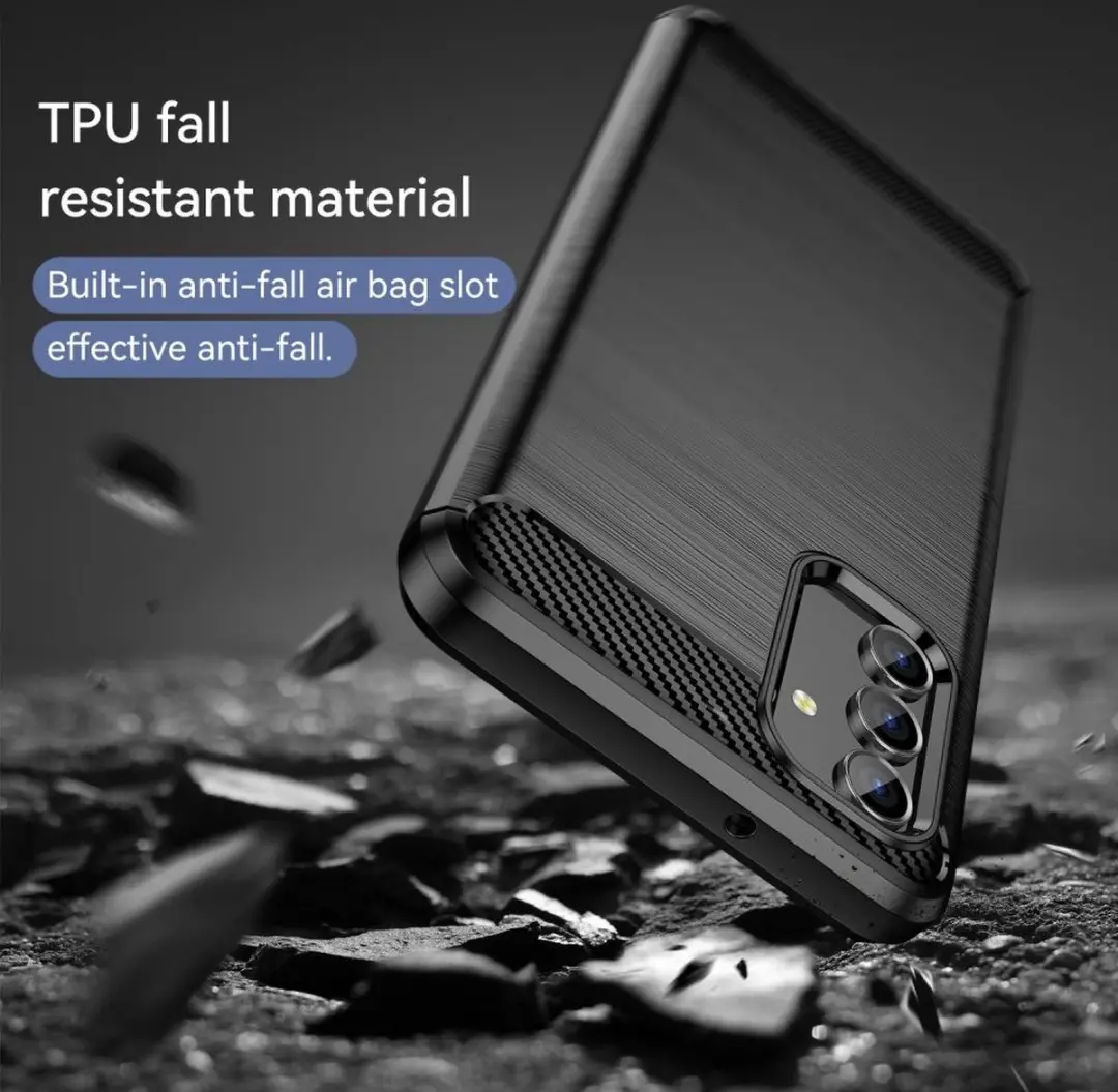 Selected TPU Hoesje Samsung Galaxy A13 4G - Zwart - afbeelding 6 van 6