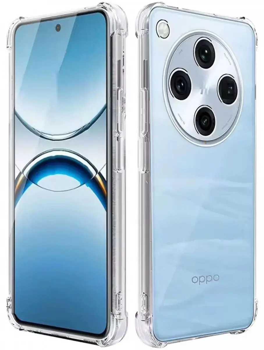 Transparant Hoesje Geschikt voor Oppo Find X8 Pro