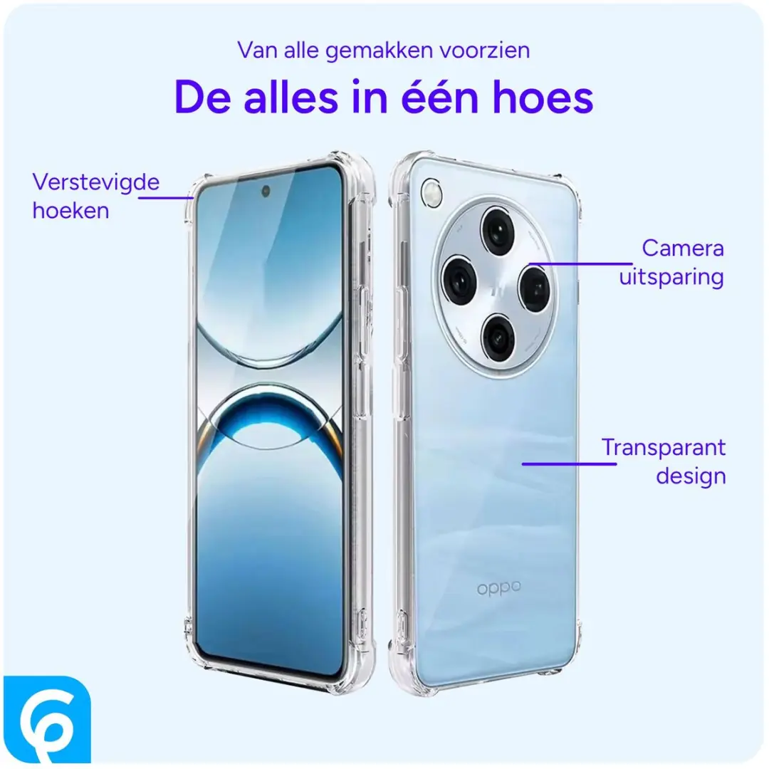 Selected Transparant Hoesje Oppo Find X8 Pro - Schokbestendig