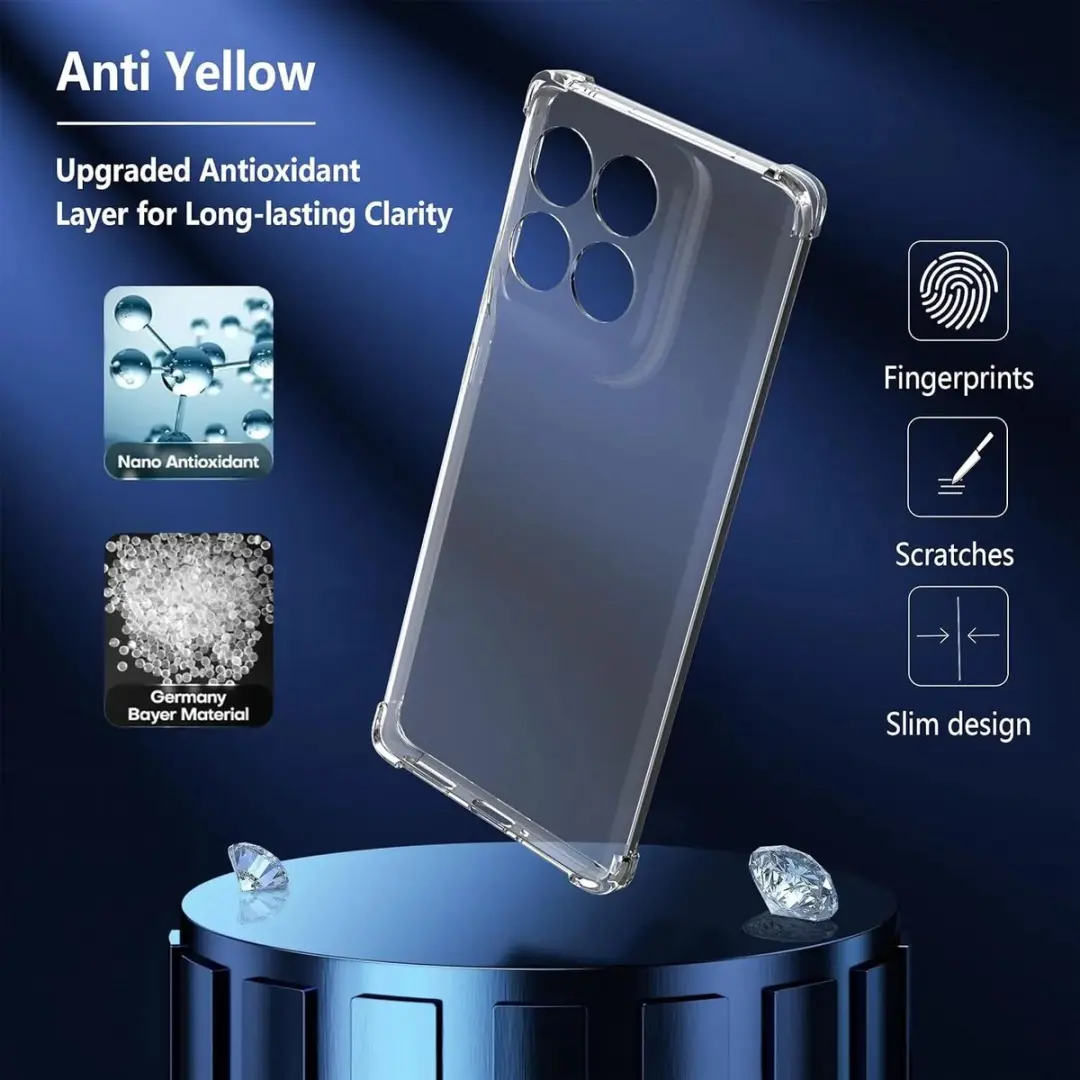 Selected Transparant Hoesje Motorola Edge 60 Neo - Schokbestendig