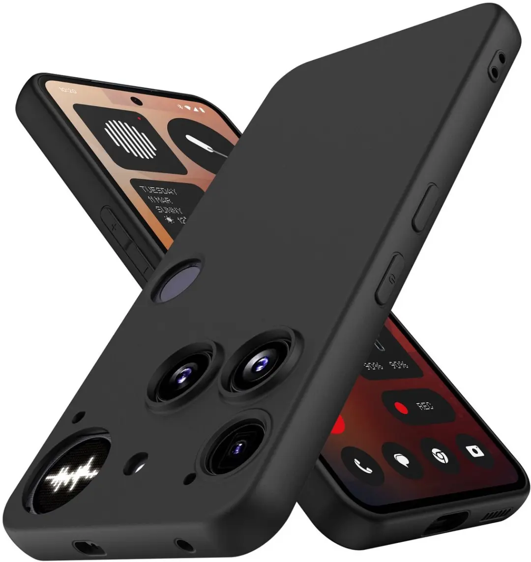 Selected by GSMpunt Nothing Phone (3) TPU Hoesje - Zwart