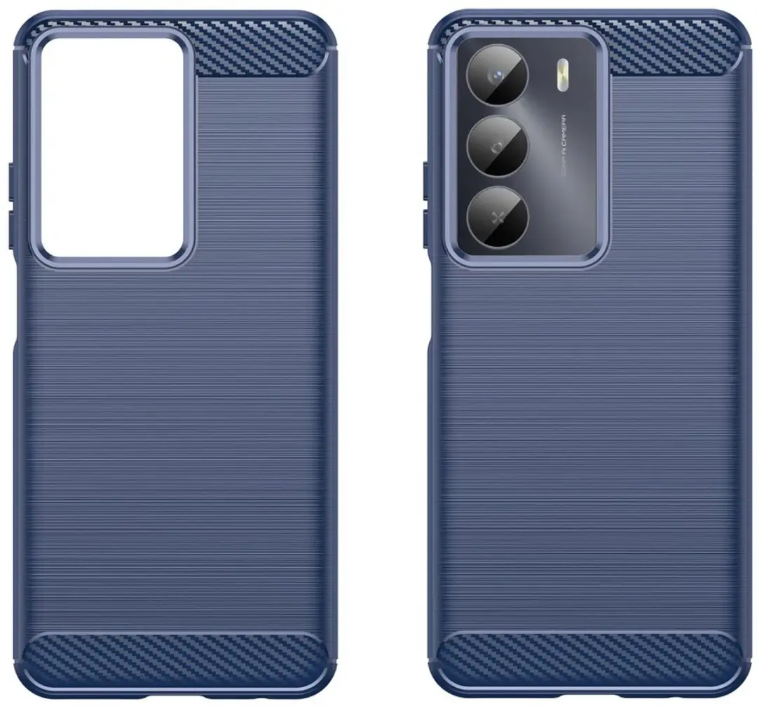 Selected TPU Hoesje Realme 14X - Blauw