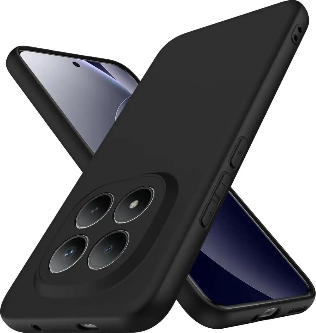 Zwart TPU Hoesje Geschikt voor Xiaomi Redmi Note 15 Pro Plus