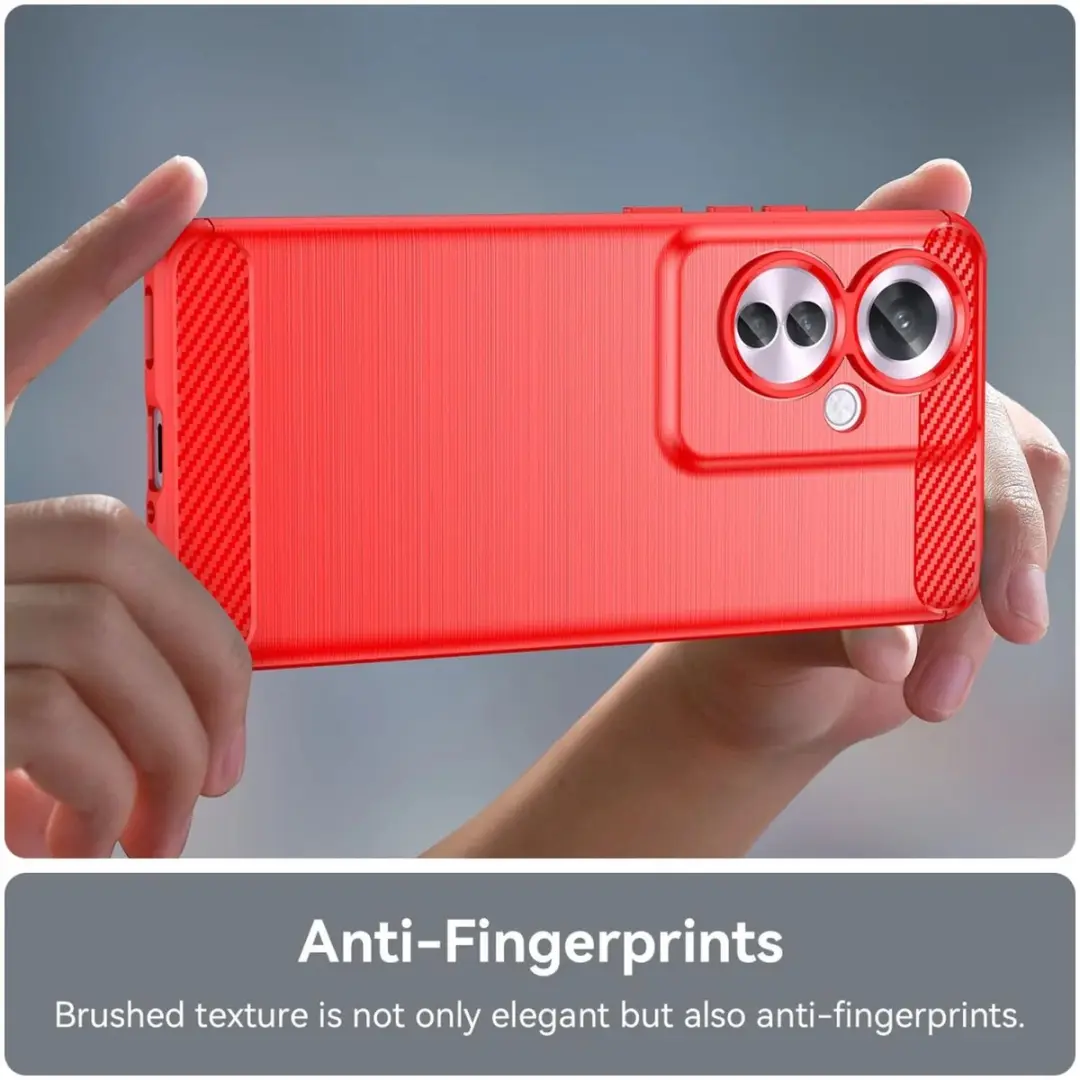 Selected TPU Hoesje Oppo Reno 11F - Rood