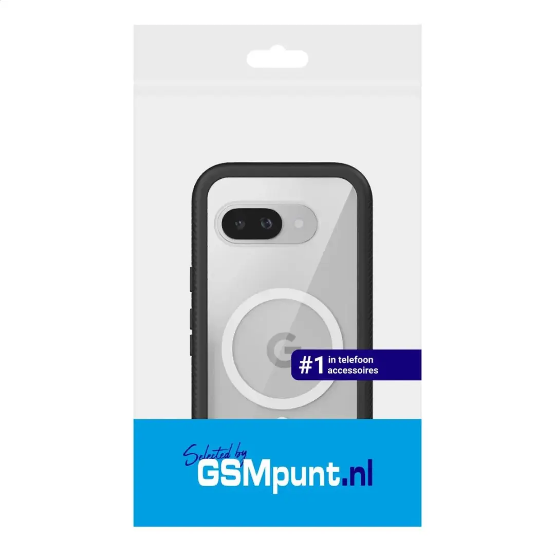Selected Hoesje Google Pixel 10a - MagSafe/Qi2 - Transparant Zwart