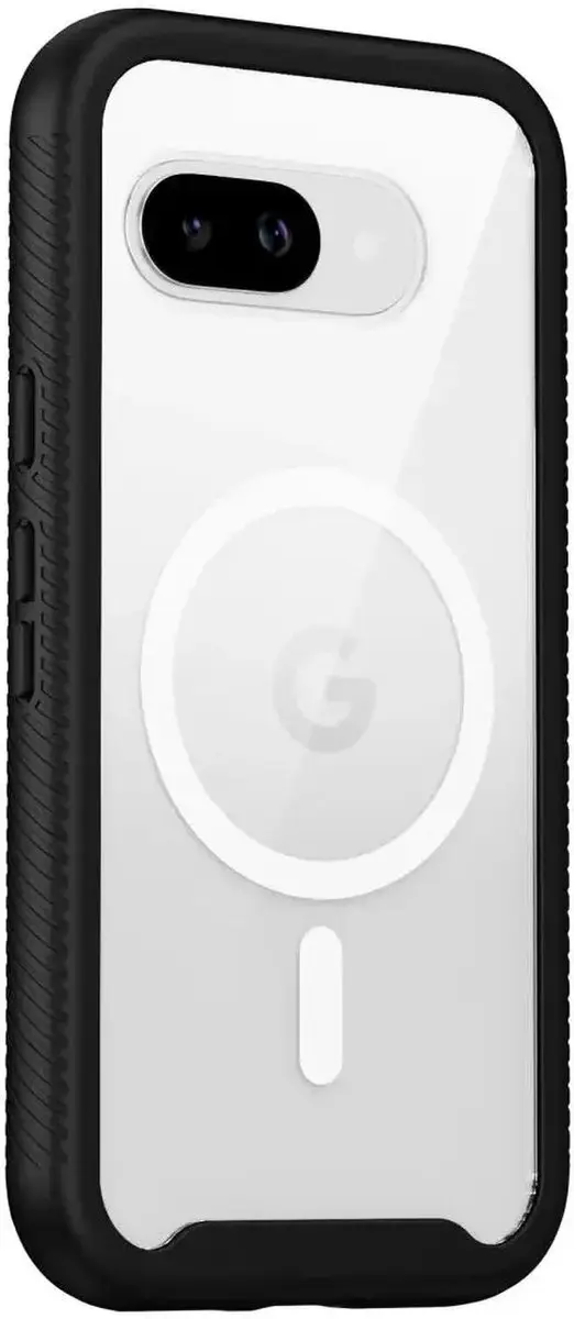 Selected Hoesje Google Pixel 10a - MagSafe/Qi2 - Transparant Zwart