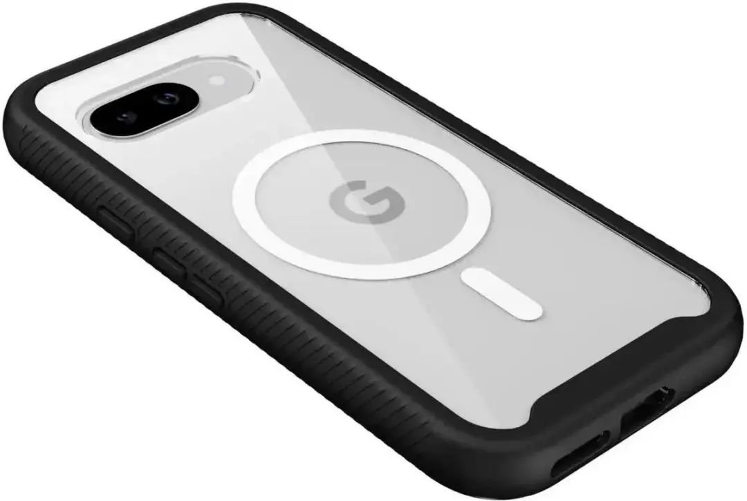 Selected Hoesje Google Pixel 10a - MagSafe/Qi2 - Transparant Zwart