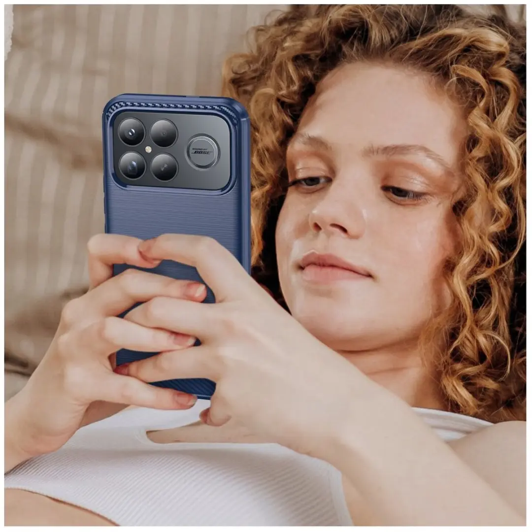 Selected TPU Hoesje Xiaomi Poco F8 Ultra - Blauw