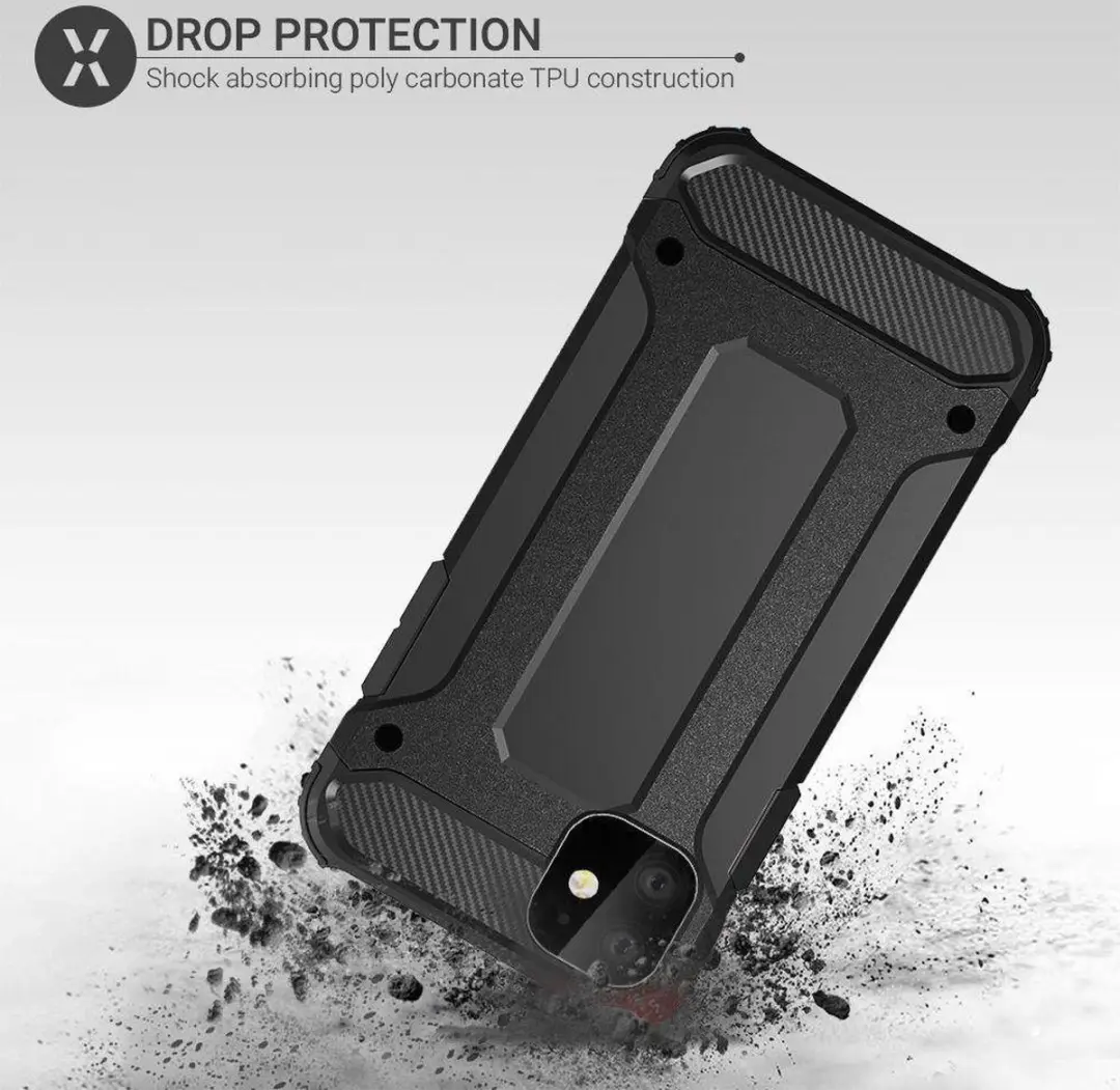 Selected by GSMpunt.nl iPhone 11 Hoesje - Schokbestendig Zwart