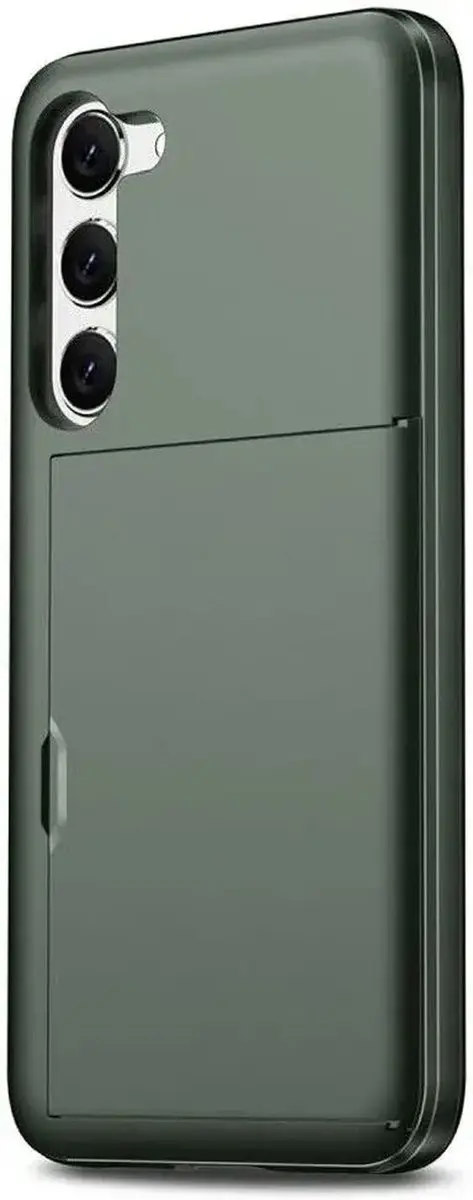 Selected Hoesje Samsung Galaxy S24 - Kaarthouder Groen - afbeelding 6 van 6