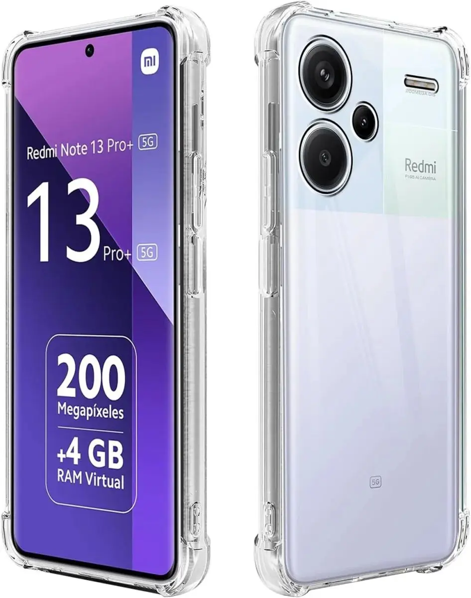 Selected Transparant TPU Hoesje Xiaomi Redmi Note 13 Pro+