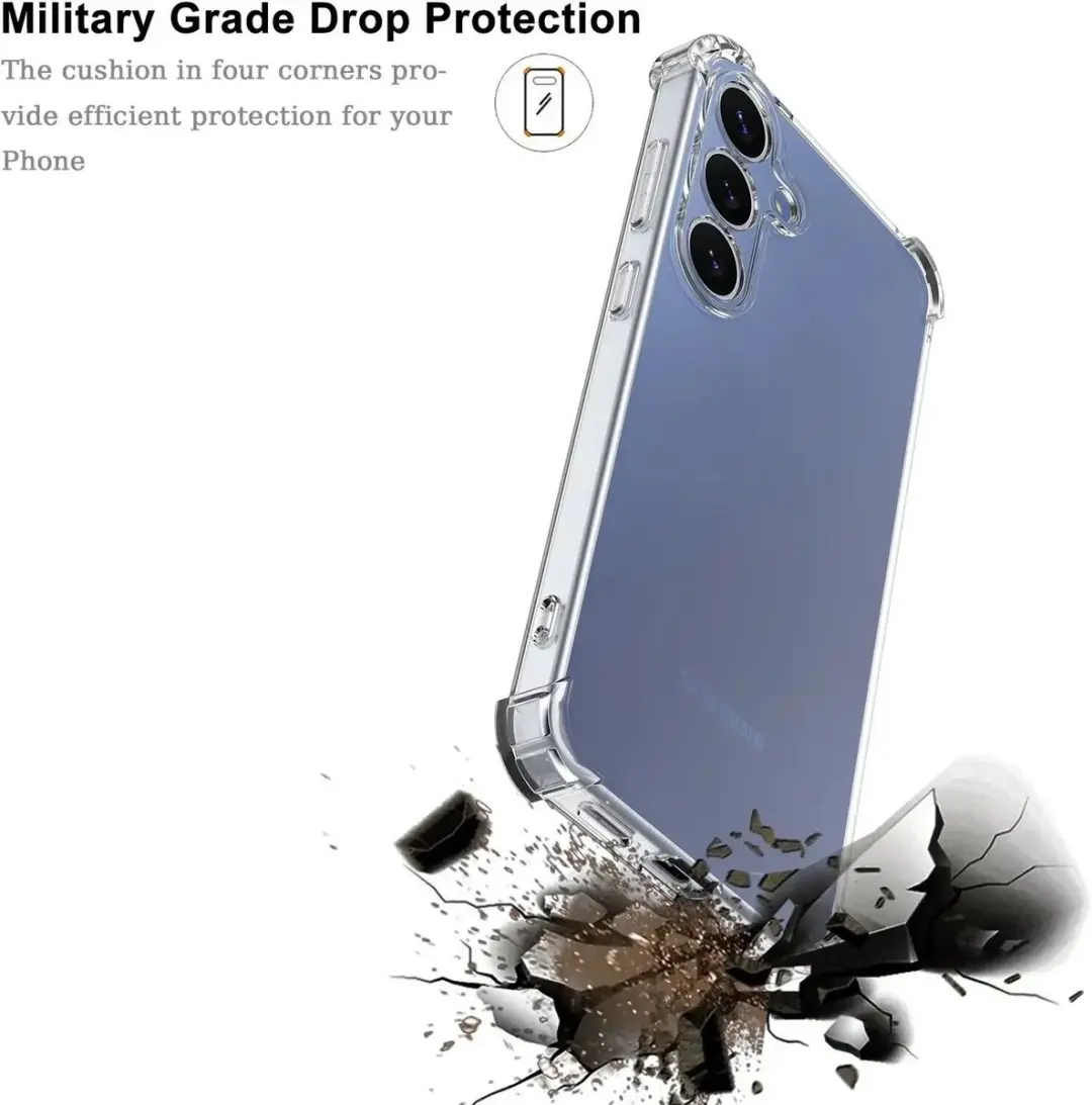 Selected Transparant Hoesje Samsung Galaxy S25 FE - Schokbestendig