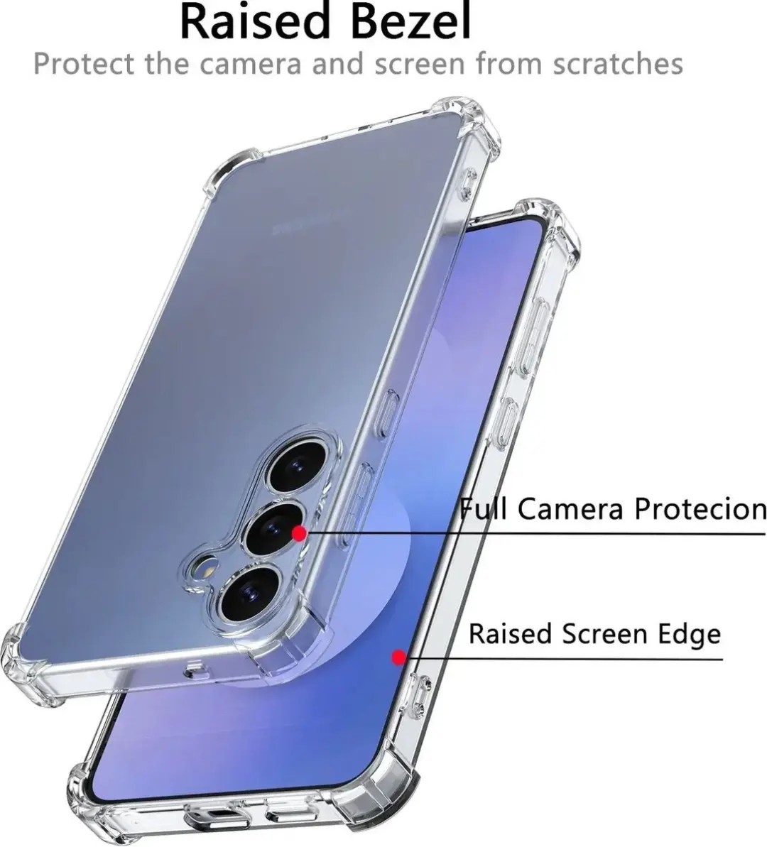 Selected Transparant Hoesje Samsung Galaxy S25 FE - Schokbestendig