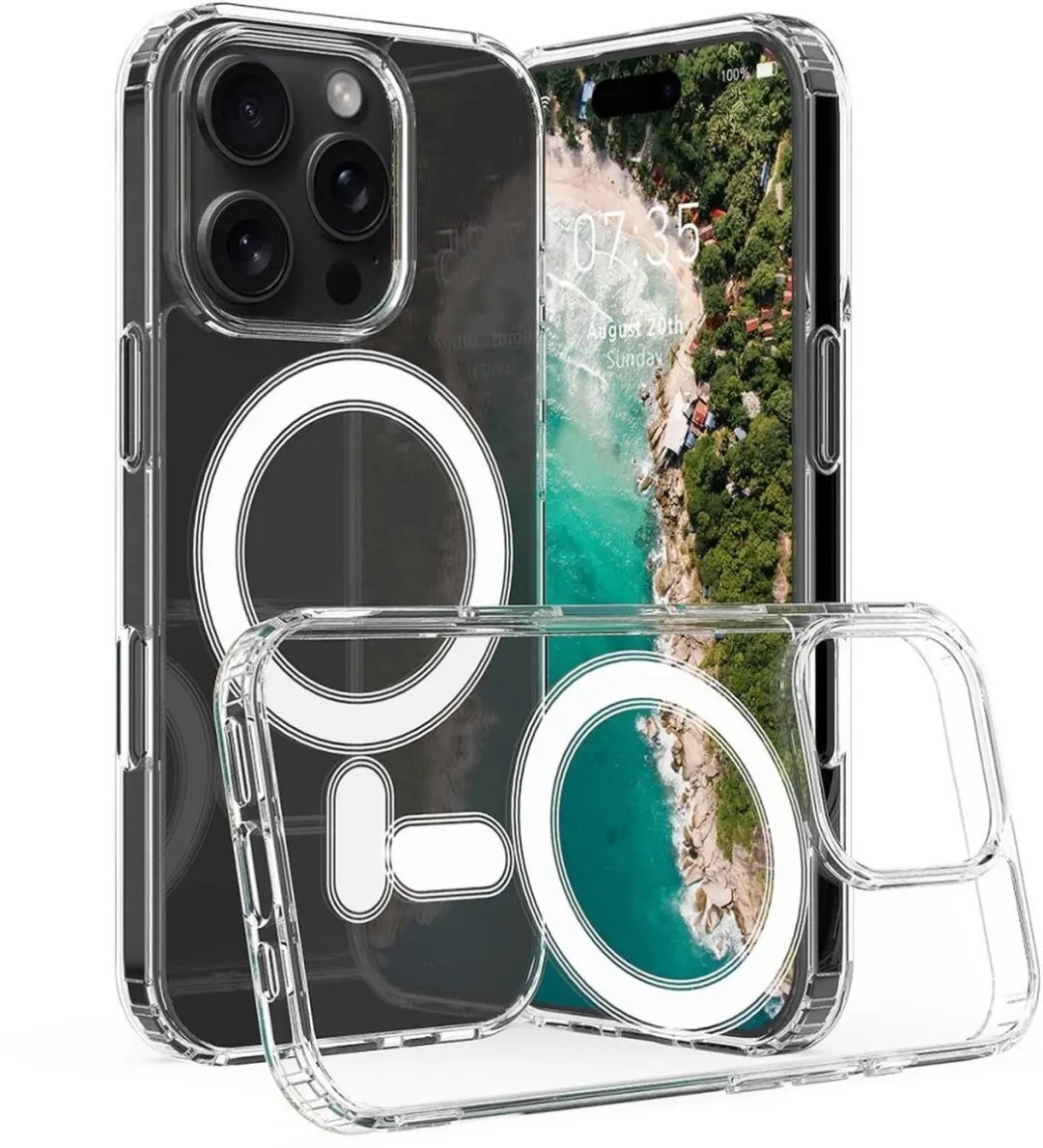 Selected Transparant Hoesje iPhone 16 Pro