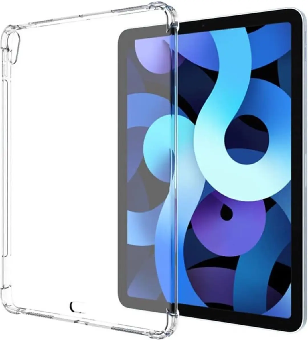 Selected TPU Hoes Transparant voor iPad Air 10.9 (2020/2022)