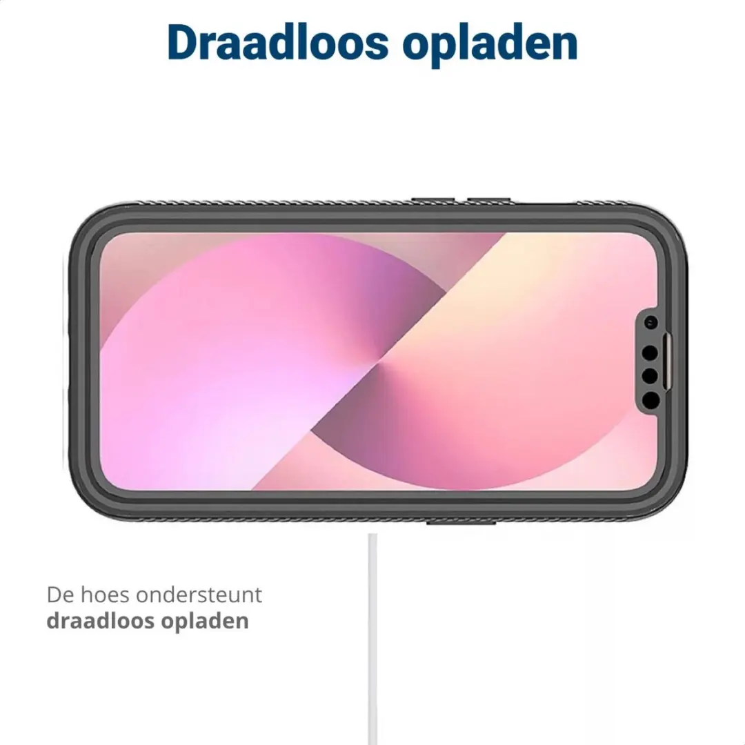 Selected by GSMpunt.nl iPhone 13 Hoesje - Full Protect - Rood