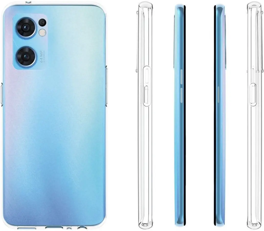Selected Transparant TPU Hoesje Oppo Reno 7 - Ultra Dun