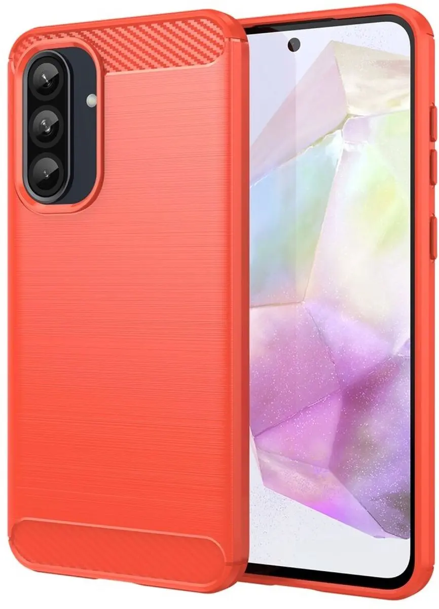Selected Geborsteld TPU Hoesje Samsung Galaxy A56