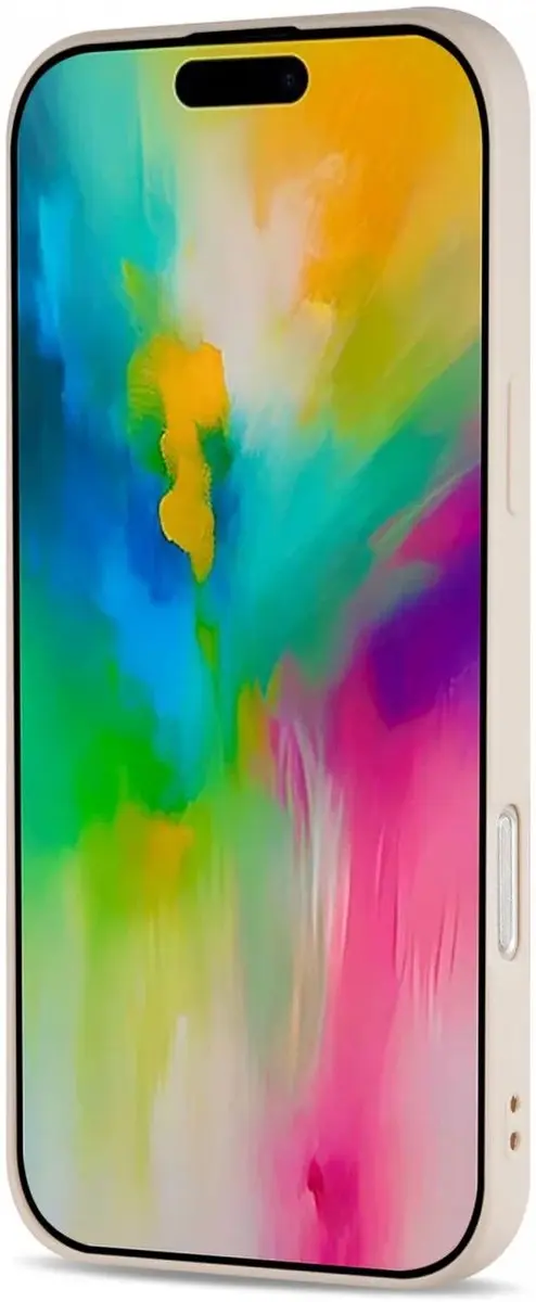 Selected Hoesje iPhone 16 Pro Back Cover - Dun TPU - Beige