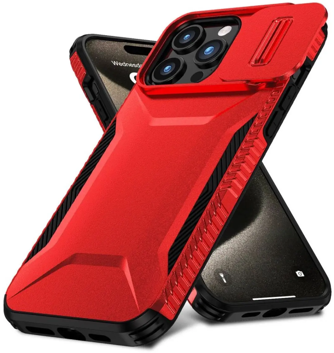 Selected by GSMpunt.nl iPhone 15 Pro Hoesje - Rood