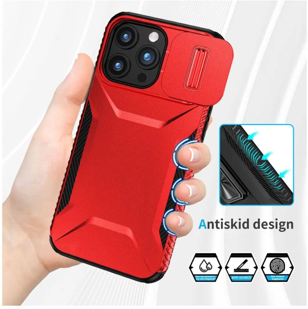 Selected by GSMpunt.nl iPhone 15 Pro Hoesje - Rood