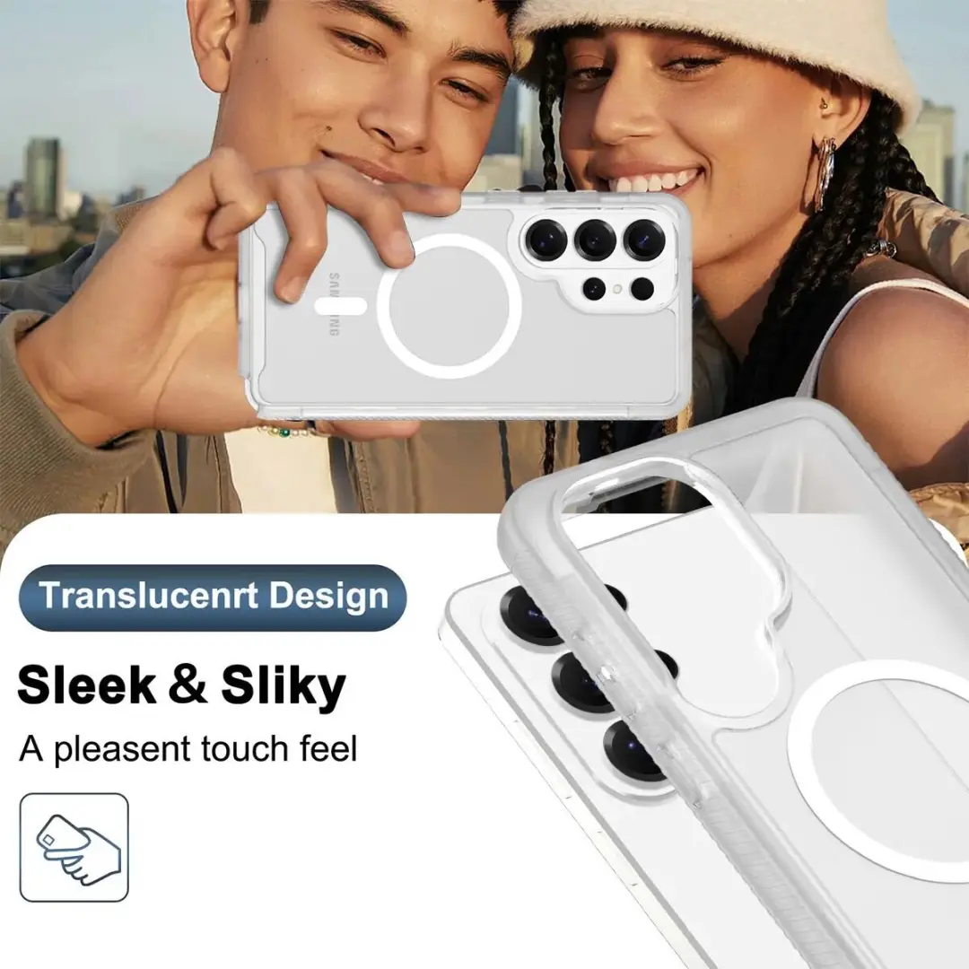 Selected by GSMpunt Samsung Galaxy S26 Ultra Hoesje - Matte Transparant