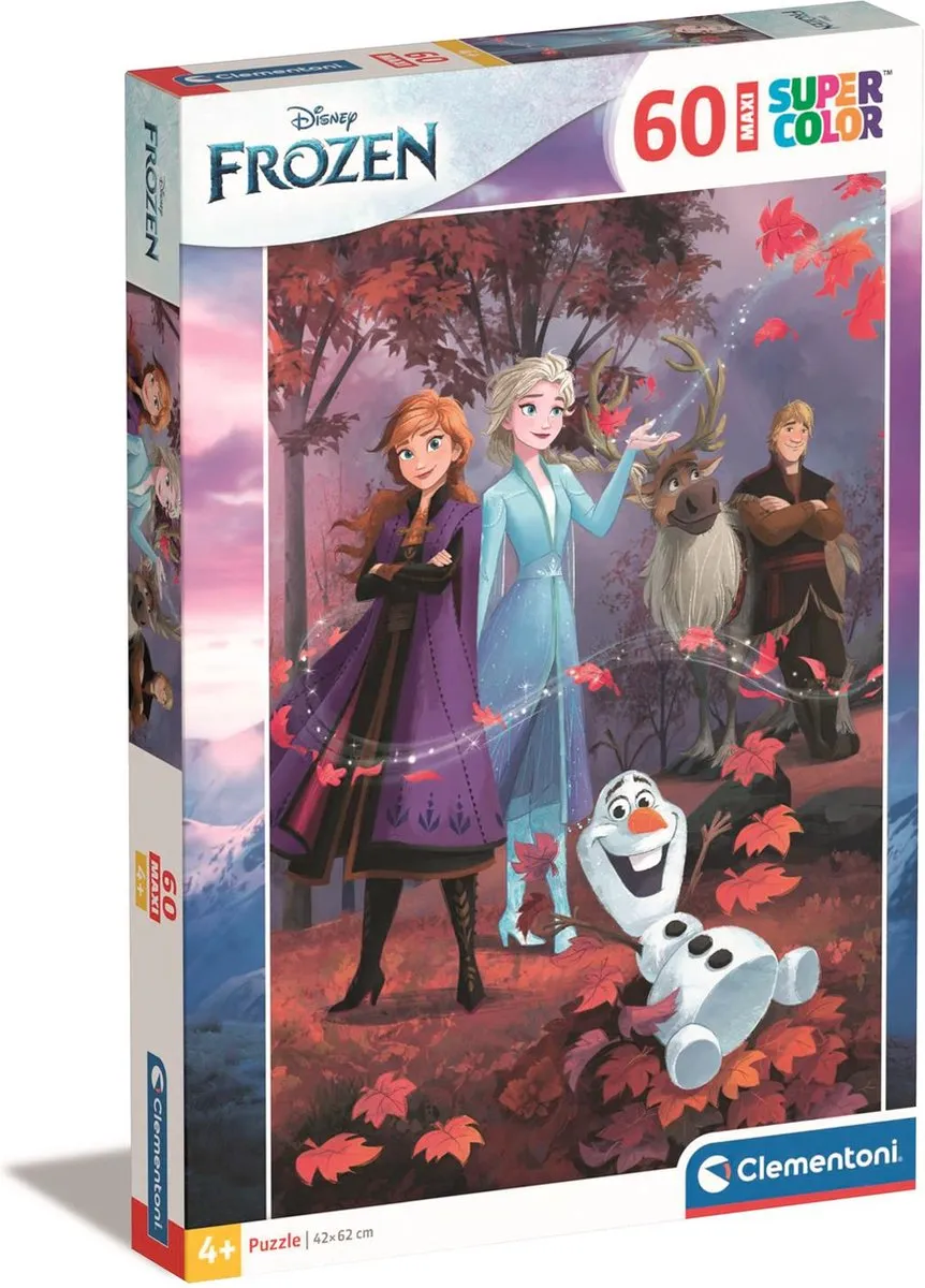 Clementoni Disney Frozen 2 Puzzel 60 Maxi Stukjes - 4+ Jaar