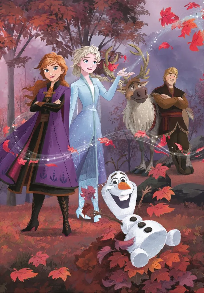 Clementoni Disney Frozen 2 Puzzel 60 Maxi Stukjes - 4+ Jaar