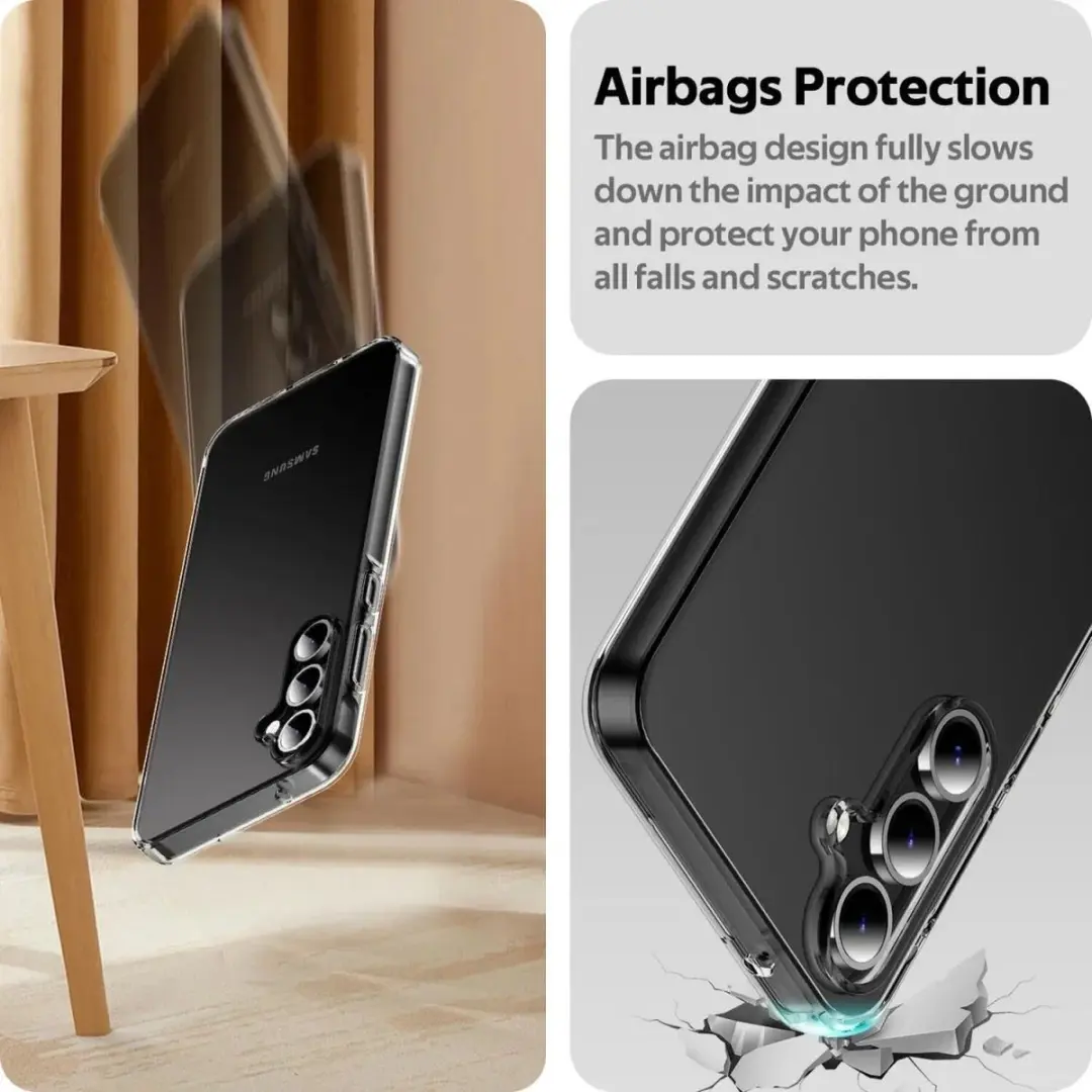 Selected Schokbestendig Hoesje Samsung Galaxy A35 - Transparant