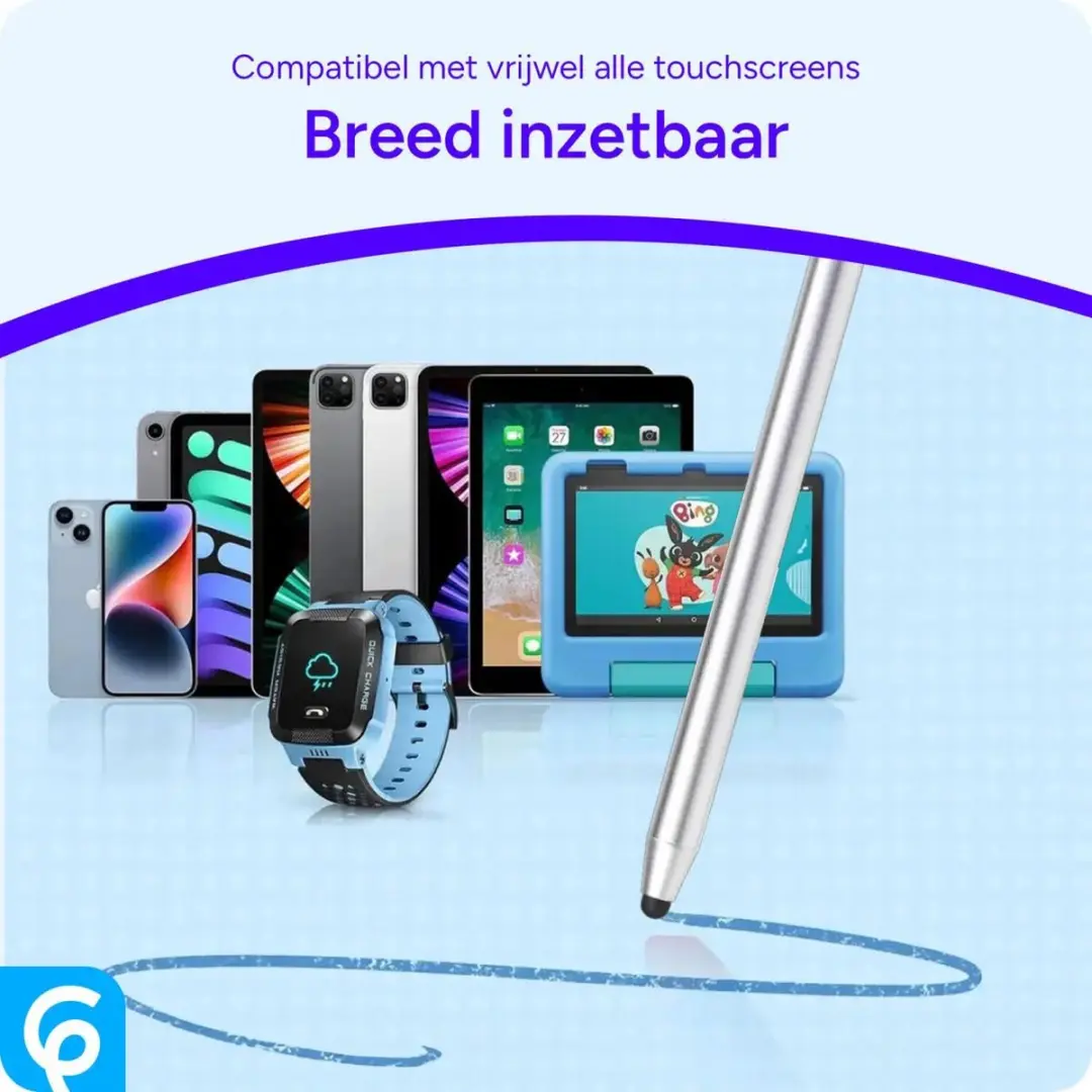 Selected SBG Universele Stylus Pen - Zilver