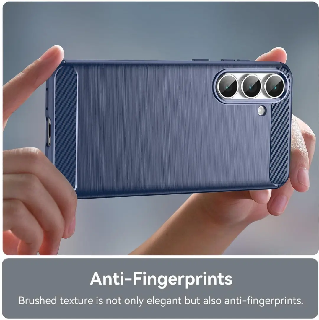 Selected TPU Hoesje Samsung Galaxy S25 FE - Blauw