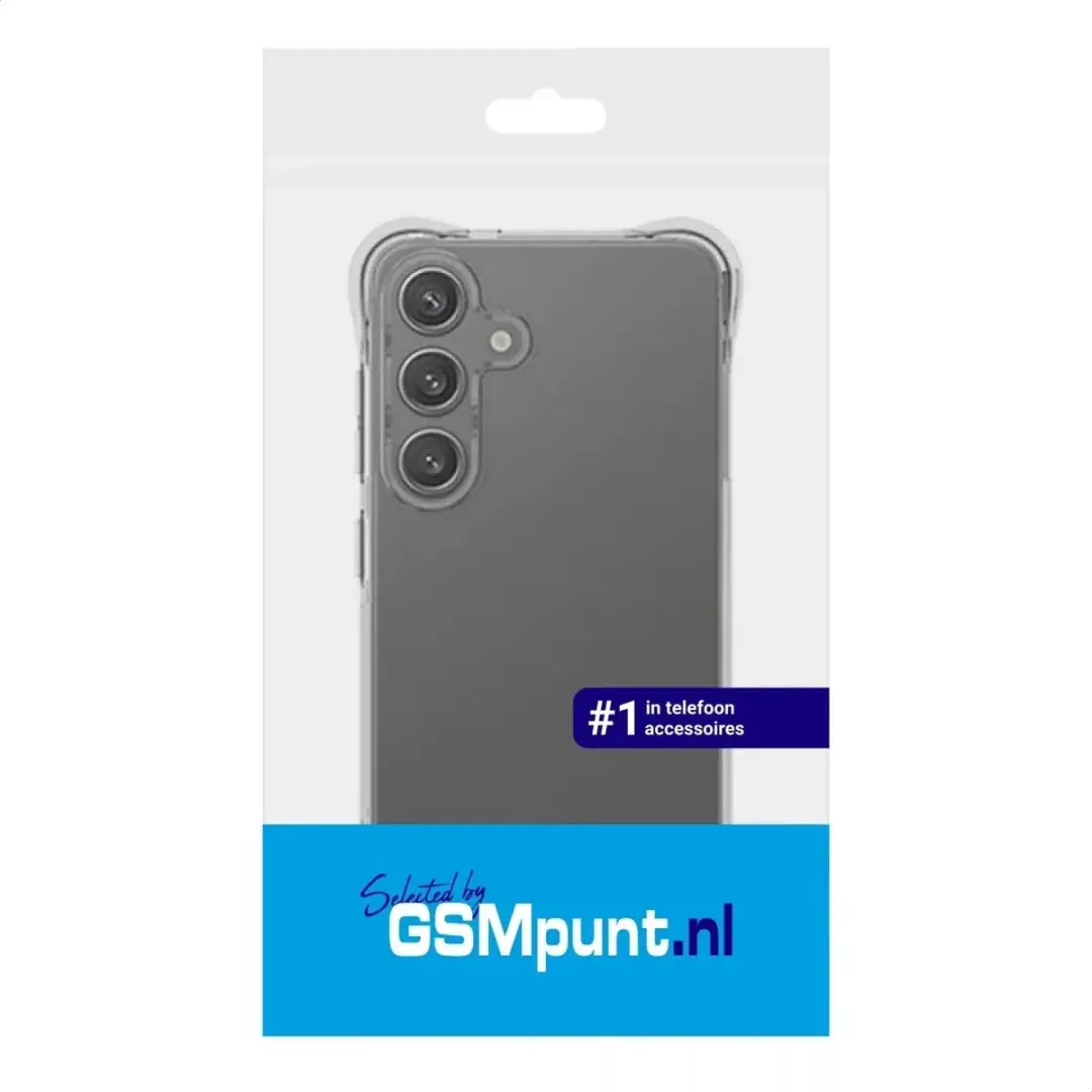Selected Schokbestendig Hoesje Samsung Galaxy S25 Plus - Transparant