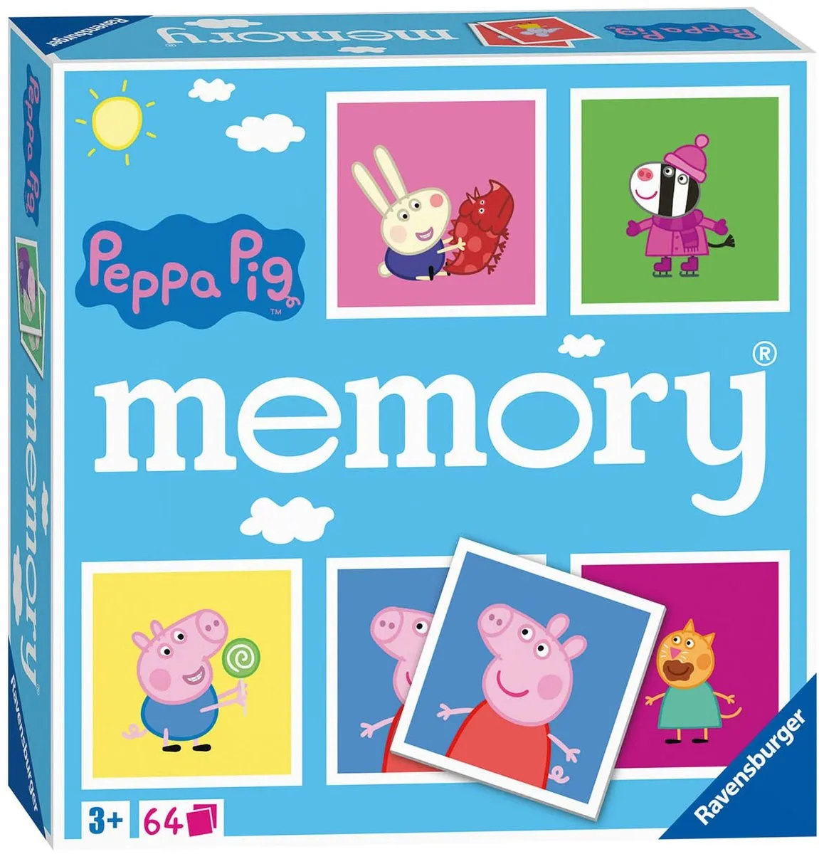 Ravensburger Peppa Pig Memory Kaartspel 208869 - 2-8 Spelers