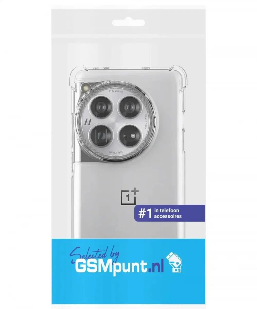 Selected Schokbestendig Hoesje OnePlus 12 - Transparant
