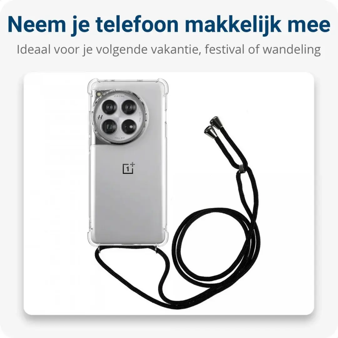 Selected Schokbestendig Hoesje OnePlus 12 - Transparant - afbeelding 6 van 6