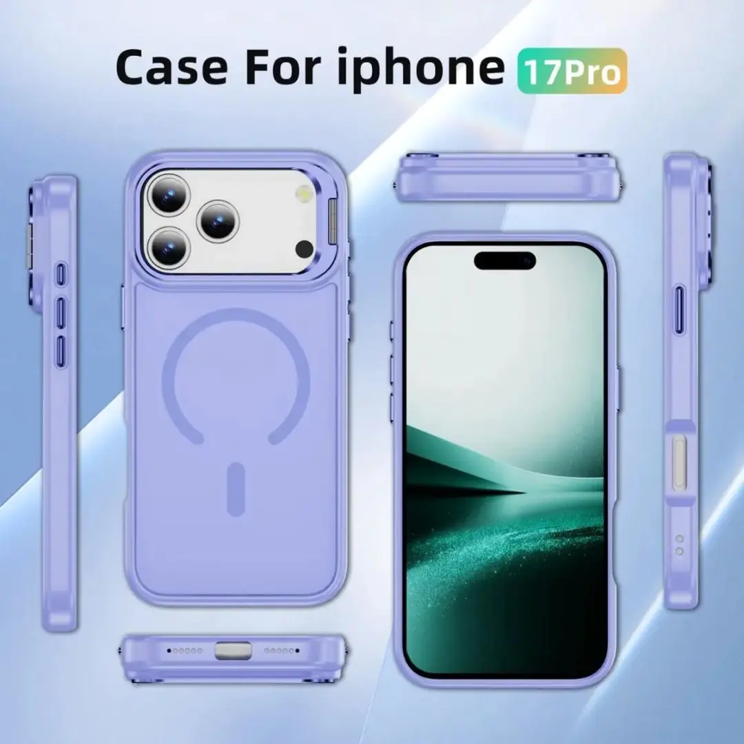 Selected by GSMpunt Apple iPhone 17 Pro Hoesje - Licht Paars