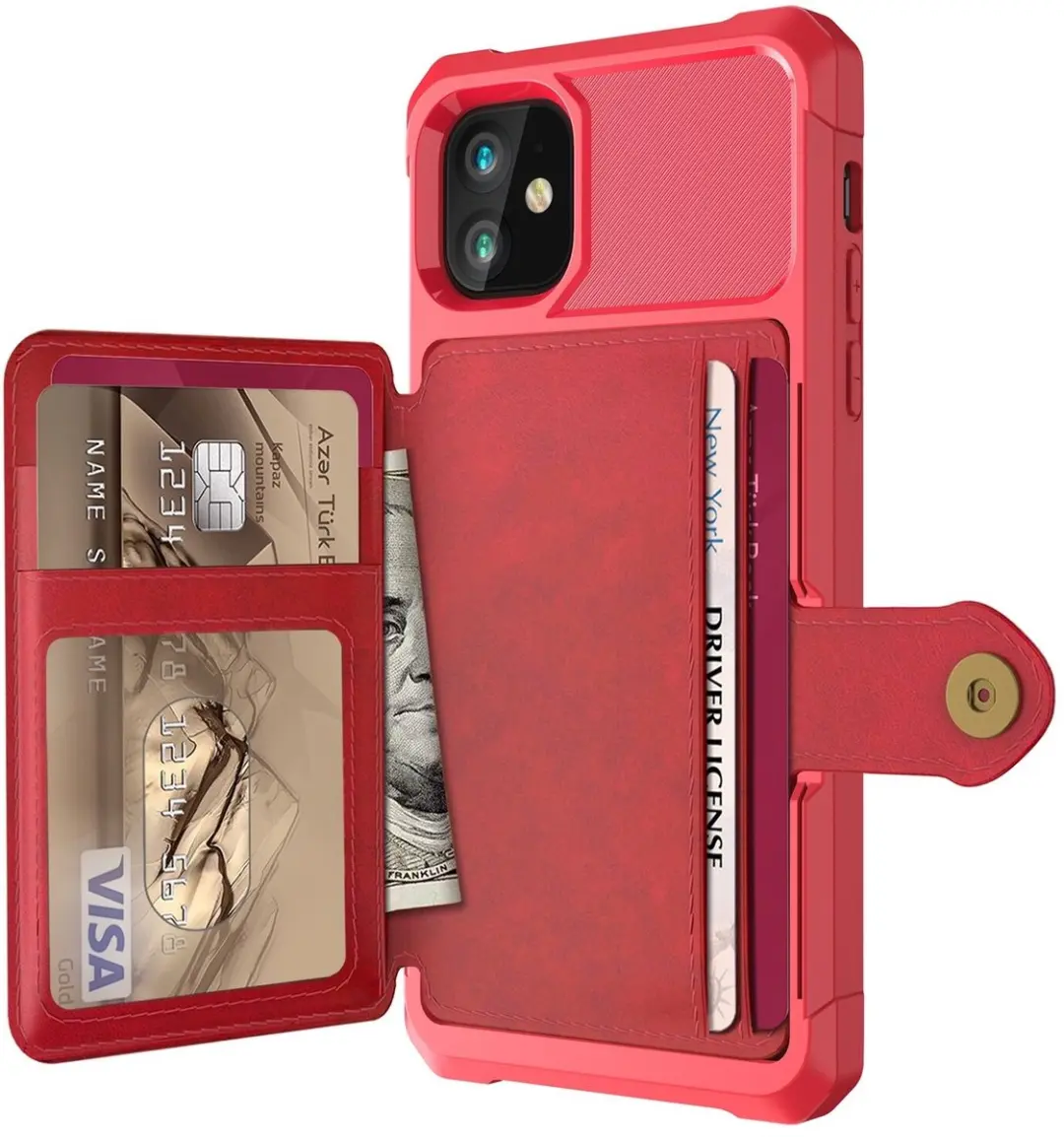 Selected Portemonnee Hoesje iPhone 11