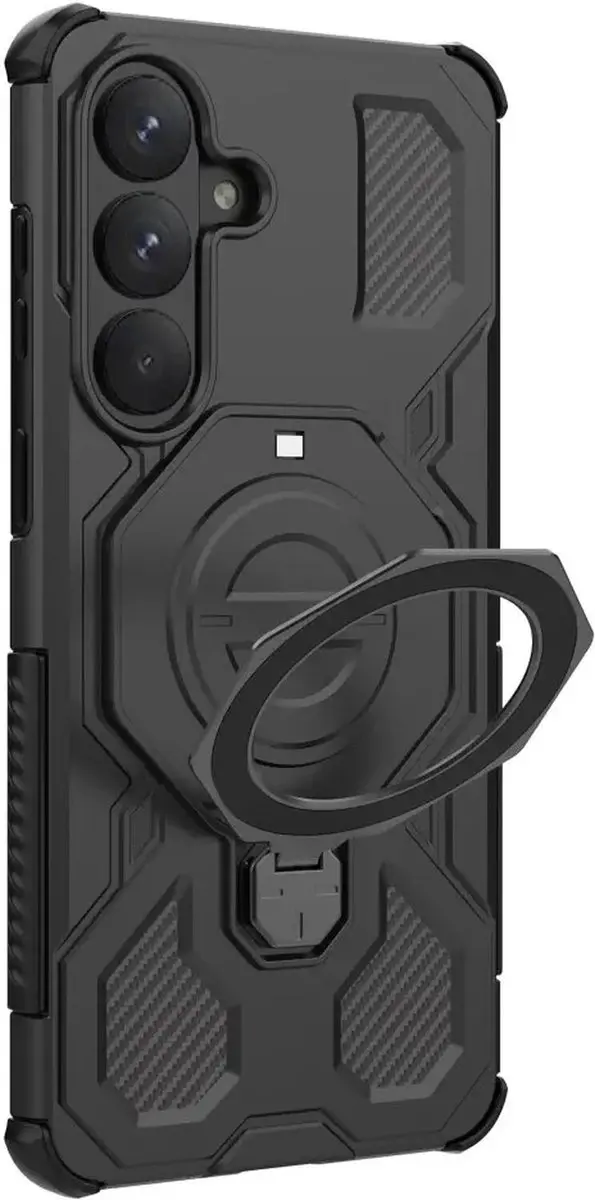 Selected Hoesje Samsung Galaxy S26 Plus - MagSafe Kickstand - Zwart