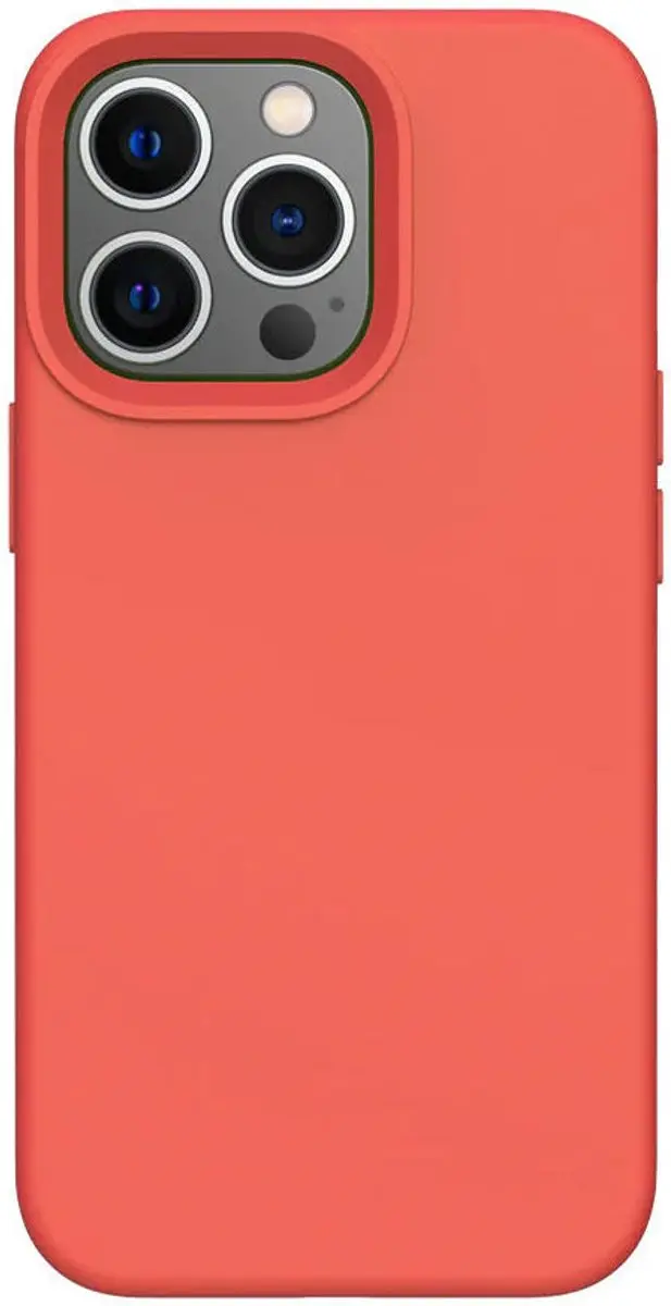 Selected Siliconen Hoesje Apple iPhone 14 Pro - Rood