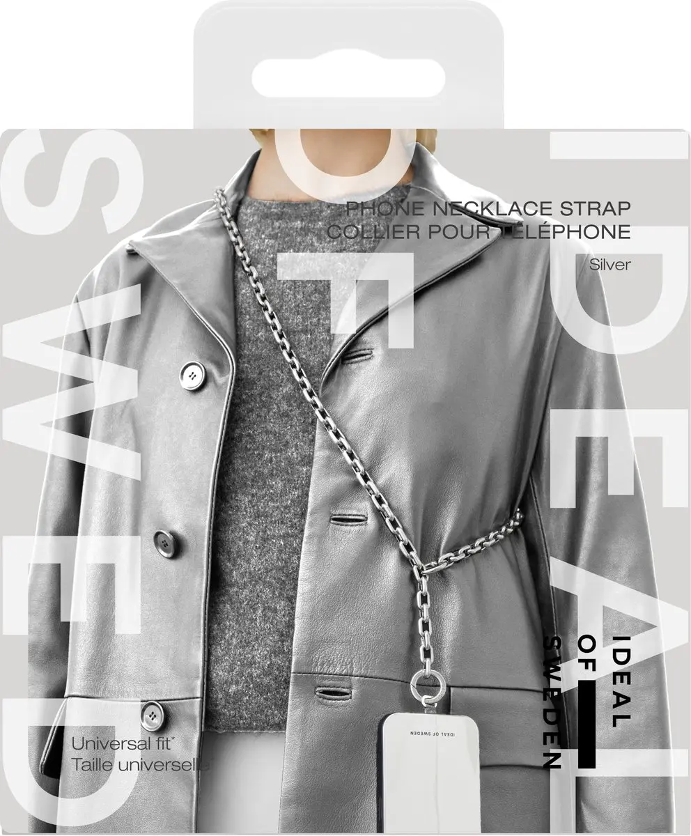 iDeal of Sweden Necklace Phone Strap IDCS-35 - Zilver