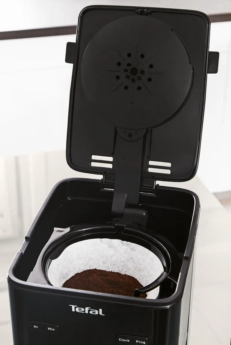 Tefal Smart & Light CM6008 Koffiezetapparaat - 15 Kopjes - Zwart