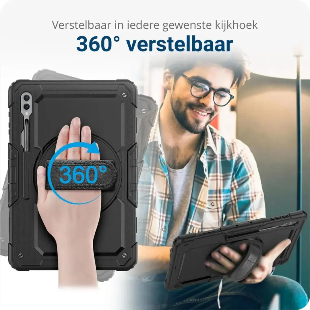 Selected Hoes Samsung Galaxy Tab S10/S9 Ultra - 14.6" - Zwart