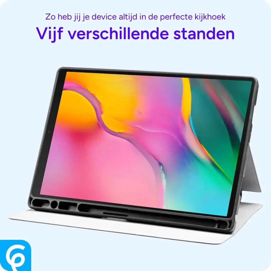 Selected Tablethoes Samsung Galaxy Tab A 10.1 2019 - Blauw