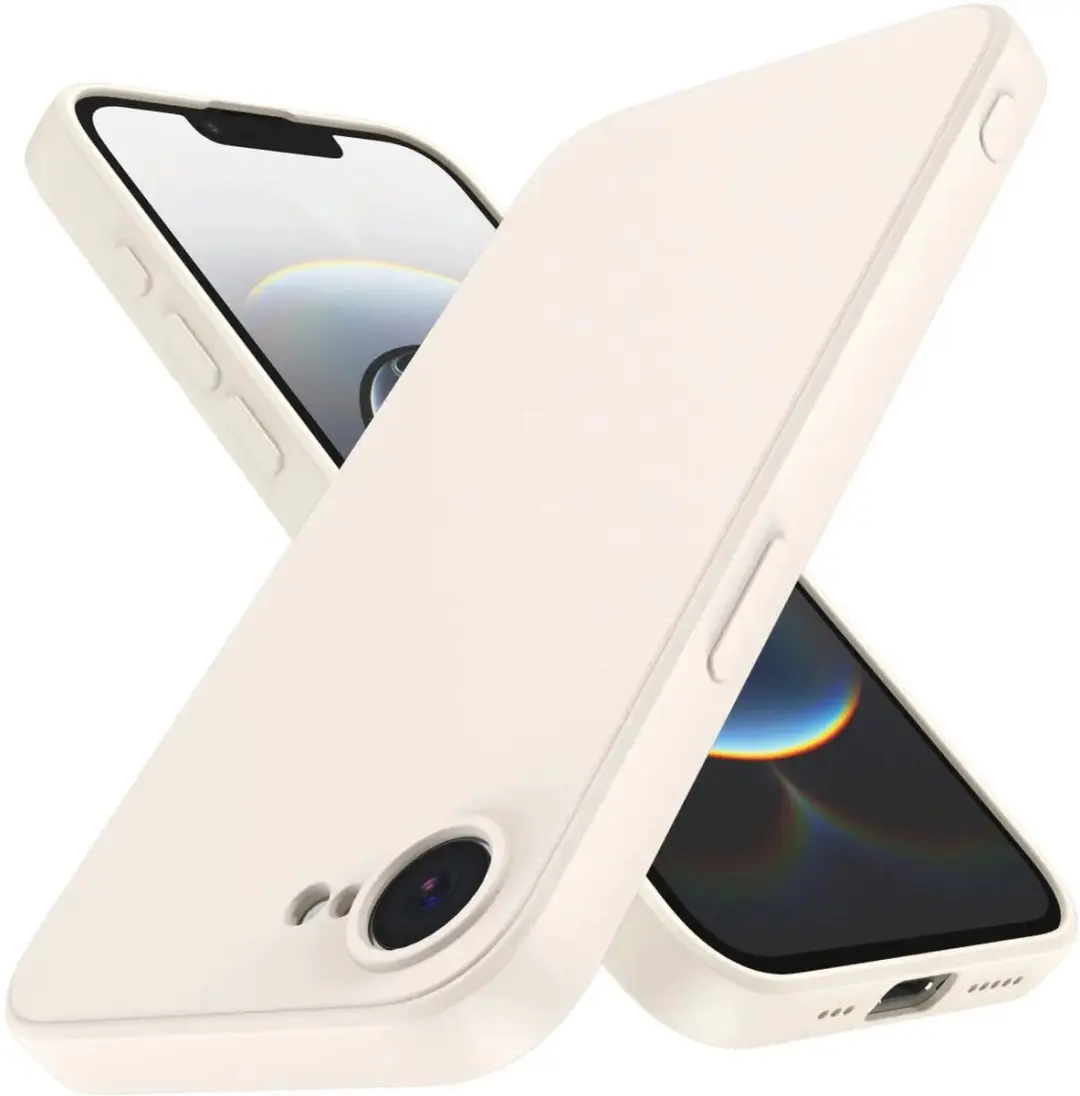 Selected Hoesje iPhone 16/17 Camera Bescherming - Dun TPU - Beige