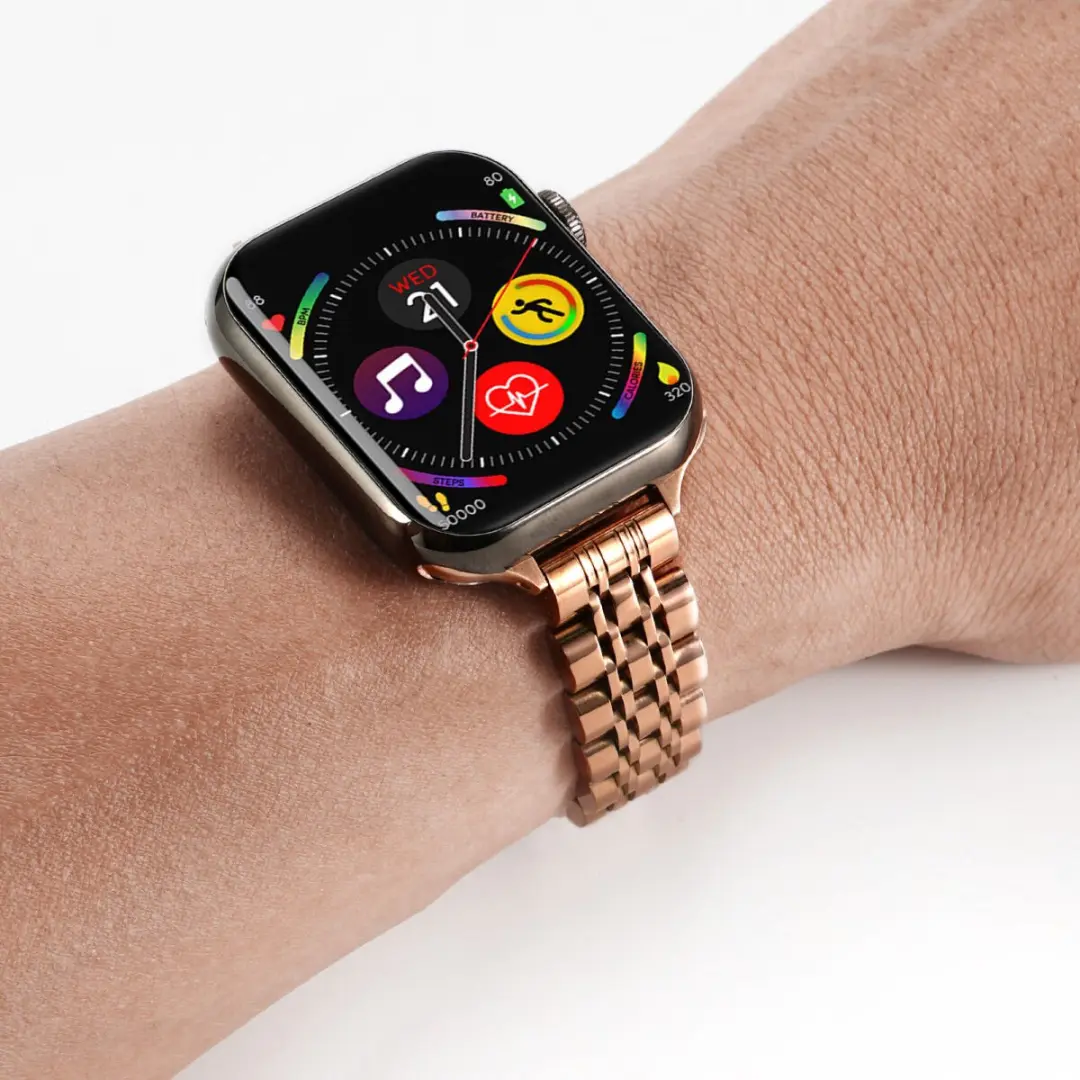 Selected Roestvrij Stalen Bandje Apple Watch - Roze