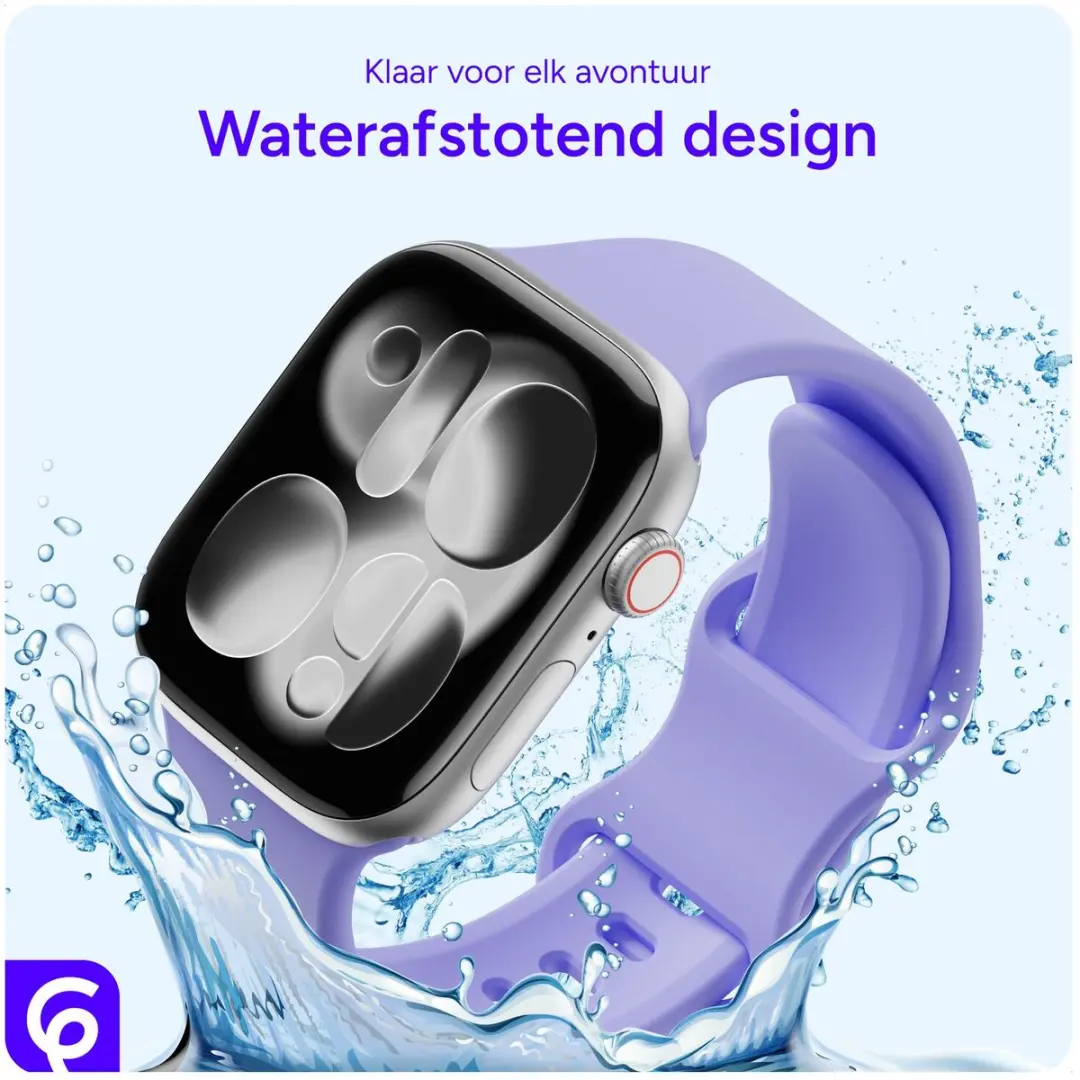 Selected SBG Siliconen Horlogebandje Apple Watch - 38-42mm - Lila