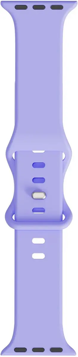 Selected SBG Siliconen Horlogebandje Apple Watch - 38-42mm - Lila - afbeelding 6 van 6